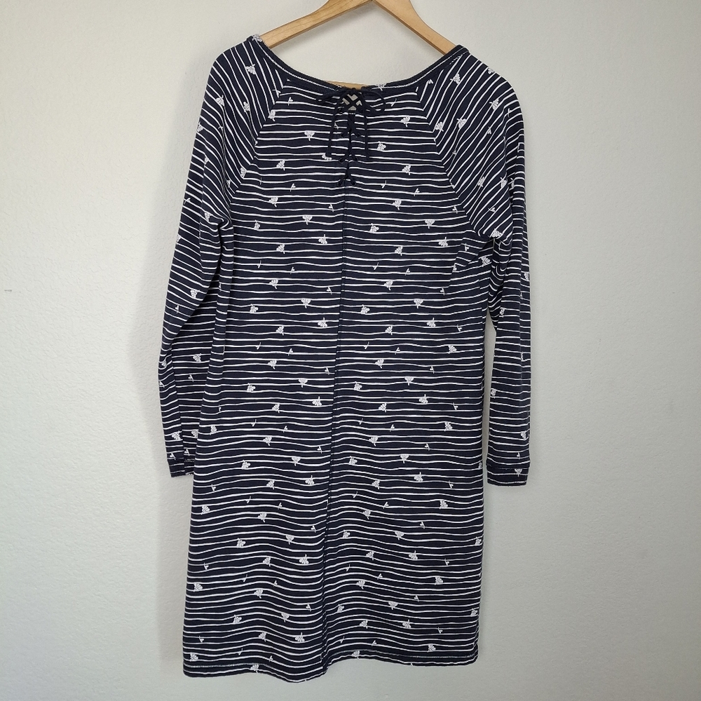 T By Talbots Longsleeve Mixed Print Dress - image 8